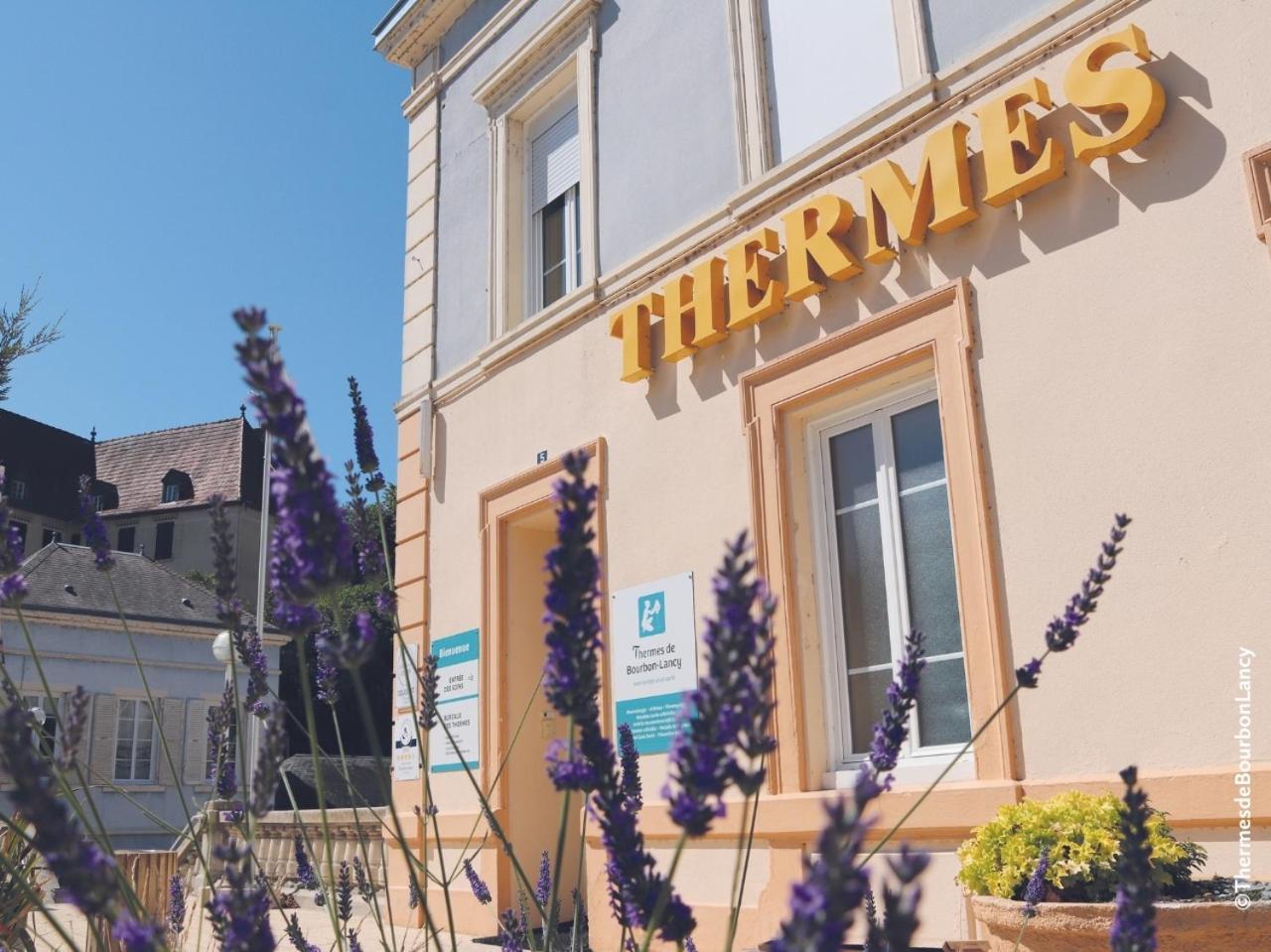 Grand Hotel De Bourbon-Lancy - Spa Et Restaurant - Logis Ngoại thất bức ảnh